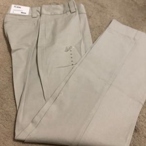 GAP flare khakis